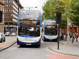 autobusy znów miejskie w Manchesterzee