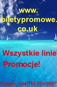 bilety promowe Anglia